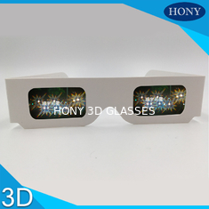 Christmas Snowman Party 3D Fireworks Glasses Tęczowe papierowe okulary dyfrakcyjne