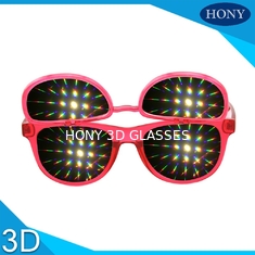 PH0028 Flip Up 3D Dyfrakcyjne okulary z CE FCC RoHS Strong Effect Glasses