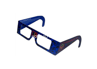 Papierowe pasywne stereoskopowe okulary 3d / Clear Lens Okulary 3D Uniwersalne