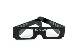 Trwałe papierowe okulary 3D zmieniające światła z separacją spektrum, bezpłatne próbki