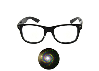 Spiral Ultimate 3D Diffraction Okulary Clear Rave Prism Krata Okulary Rainbow Fajerwerki Spirale