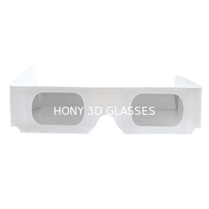 Niestandardowe logo papierowe okulary 3D Oglądanie filmu RealD w szkole / imprezie