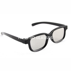 Zagęścić soczewki Liniowe spolaryzowane okulary 3D Anti UV380, składane okulary