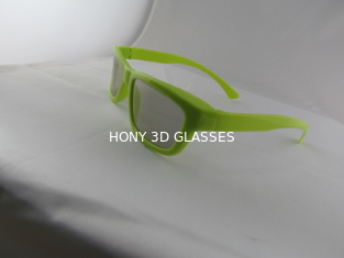 Expendable Cinema 3D Glasses Passive Circular Spolaryzowane okulary Miękka ramka