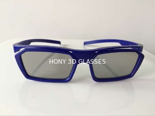 Zmywalne okrągłe spolaryzowane okulary 3D Passvie Długi czas używane okulary teatru 3D