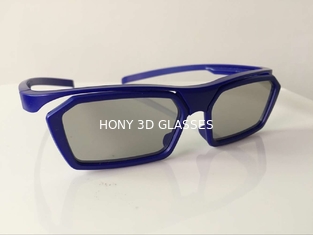 Zmywalne okrągłe spolaryzowane okulary 3D Passvie Długi czas używane okulary teatru 3D