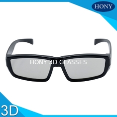 Plastikowe okrągłe okulary polaryzacyjne 3D do pasywnego kina Używane dzieci