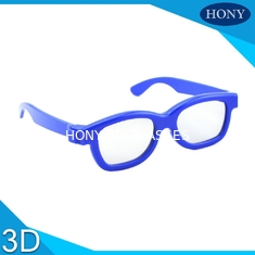 Lekkie, pasywne, liniowe, spolaryzowane okulary 3D z ramką PC