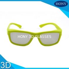 Miękka ramka Liniowe spolaryzowane okulary 3D Lekkie do teatru Kino