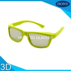 Miękka ramka Liniowe spolaryzowane okulary 3D Lekkie do teatru Kino