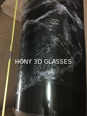 710 * 406 mm Arkusz folii polaryzacyjnej Imax 3d Okulary Materiał Kolor czarny