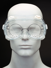 Medyczne okulary ochronne z PVC o 180 stopniach