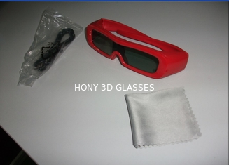 PC plastikowa ramka Universal Active Shutter Okulary 3D, okulary IR Wear