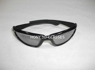 Lekkie pasywne okrągłe spolaryzowane okulary 3D Real D do filmów i kin