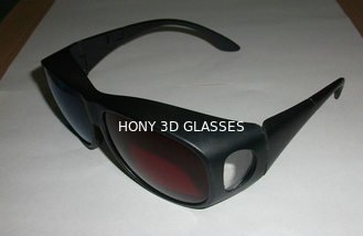 Wielokrotnego użytku plastikowe okulary 3D Anaglyph okulary dla dzieci lub dorosłych