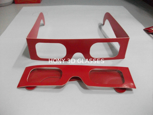 Ramka na papier Aktywna migawka Okulary 3D Okulary 0.2mm PET Eco Friendly