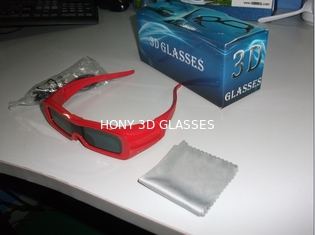 Sharp Active Shutter Okulary 3D do Tv, 3d elektroniczne okulary PC plastikowej ramie