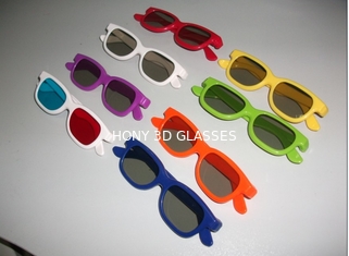 Reald Compatible Plastic Circular Polarized 3D Glasses With 0.26mm Lenses