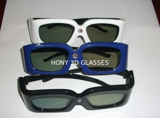 Trwałe stereoskopowe aktywne okulary 3D do oglądania filmów, CE RoHS z listą