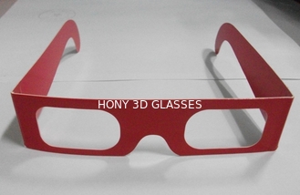 Chroma Depth Paper Okulary 3D Czerwony kolor do rysowania 3D Picture EN71 ROHS