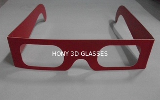 Custom Printing Red Cyan Okulary 3D trwałe z obiektywem Chromad Depth