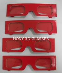 Jednorazowe Chromadepth Movie Theater 3D Okulary Niestandardowe Logo do zdjęć
