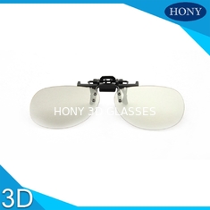Typ klipsa Plastikowe okrągłe okulary polaryzacyjne Real 3d Anti Glare