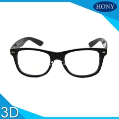 PC Plastic Frame Material Linear Spolaryzowane okulary do kina 3D Imax 4D