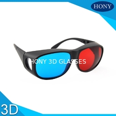 Adult Size Red Cyan Okulary 3D Gęste soczewki Dostosowane kolor ramki