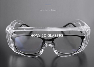Pvc Hony Materiał ramy Najnowszy produkt Okulary ochronne Ochrona oczu Przezroczysty kolor