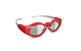 Eco Friendly Active Shutter Okulary 3D TV Red DLP Link Okulary 3D Compatiblity
