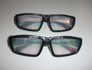 Rainbow Prismatic 3d Fireworks Glasses Eco Friendly CE FCC RoHS