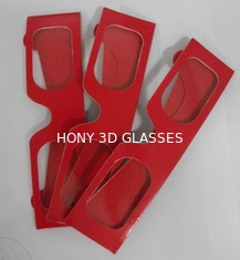 Red Colorcode Paper 3D Okulary do rysunku 3D Zdjęcie, Cardboard Frame