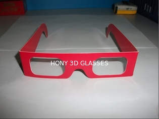 Jednorazowe papierowe okulary 3D dla dzieci, tekturowe okulary 3dpand
