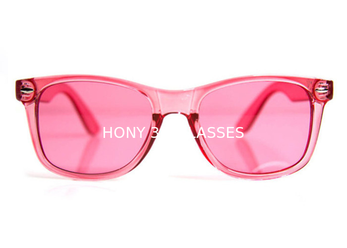 Niestandardowe dyfrakcyjne okulary 3D fajerwerków / szkło z soczewkami laserowymi PET